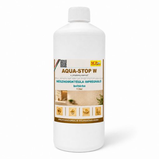 Mészhomoktégla impregnáló beltérre 1 liter - Sand Lime Brick Protector Standard  