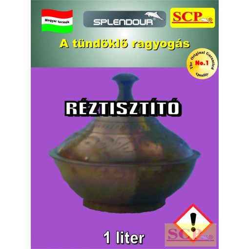 Réztisztító 0,5 liter szórófejes