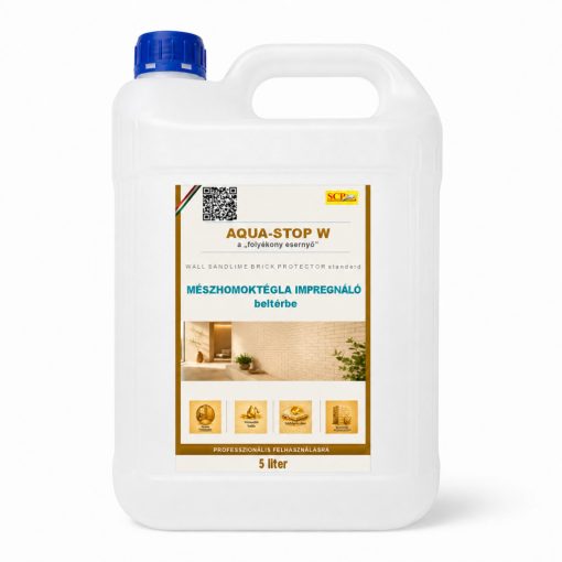 Mészhomoktégla impregnáló beltérre  5 liter - Sand Lime Brick Protector Standard