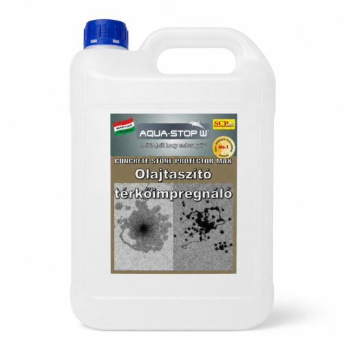 Olajtaszító térkőimpregnáló 5 liter - Concrete Stone Protector Max