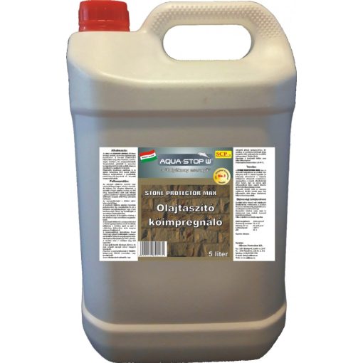 Olajtaszító kőimpregnáló - Stone Protector Max 5 liter