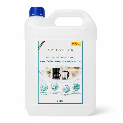 Kávéfőző- és gyorsforralótisztító 5 liter