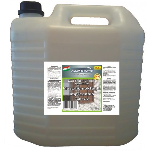 Mészhomoktégla impregnáló kültérre  10 liter - Sand Lime Brick Protector Professional